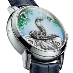 Métiers d'Art The legend of the Chinese zodiac - year of the snake 86073/000P-H033 40 mm Platinum