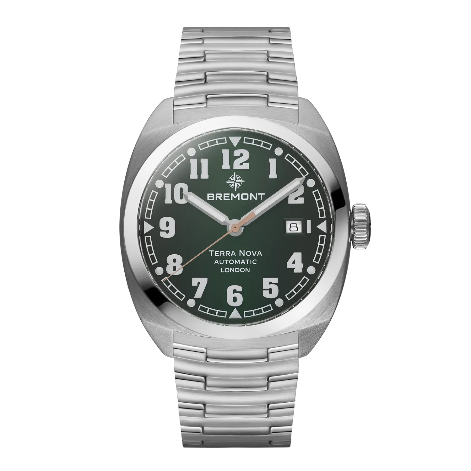 Bremont Terra Nova 40.5 Date TN40-DT-SS-GN-B