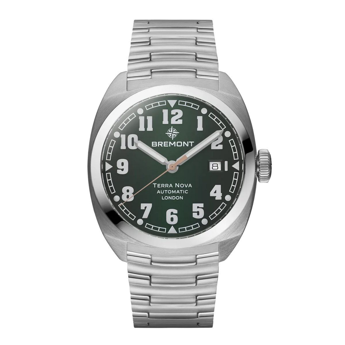 Bremont Terra Nova 40.5 Date TN40-DT-SS-GN-B