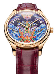 Métiers d'Art Tribute to traditional symbols - Eternal flow 2400A/000R-H024 38 mm Pink Gold