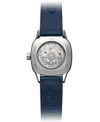 Freelancer Ladies Automatic 60 Diamonds Blue Dial Leather Strap Watch, 34.5 x 34.5mm 2490-SCS-50051