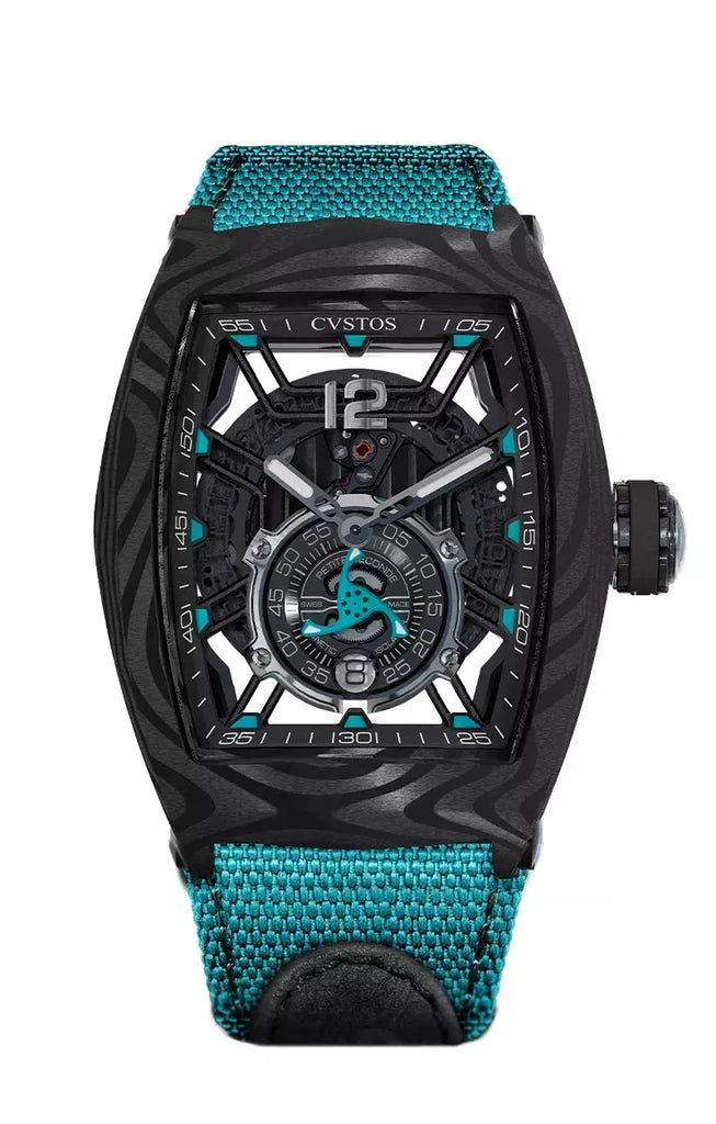 CHALLENGE JETLINER PS BLACK CARBON/BLUE DIAL – Watch Connections Site