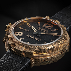 FIRENZE 45MM BRONZE DIAMOND FIBZQR