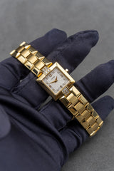 Concord lady 18k with diamond lugs and gold bracelet 1007092