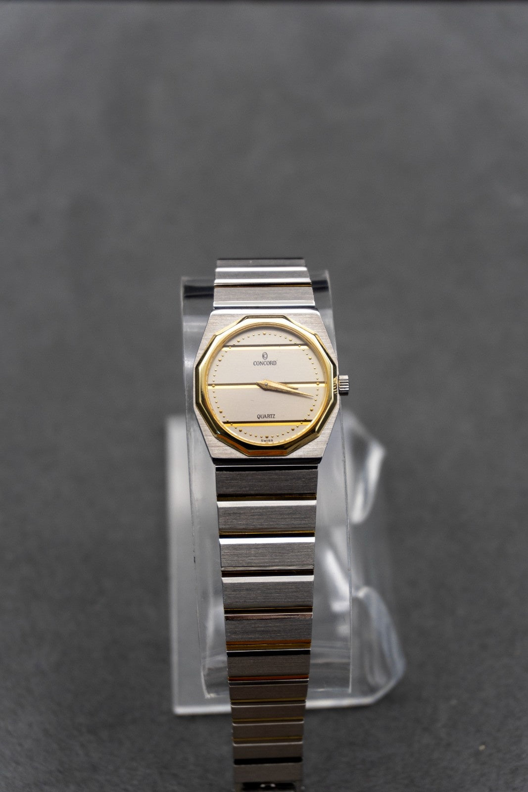 Concord Mariner Sg Gold Stainless Steel Diamond Bezel 23Mm Watch 1562145V14