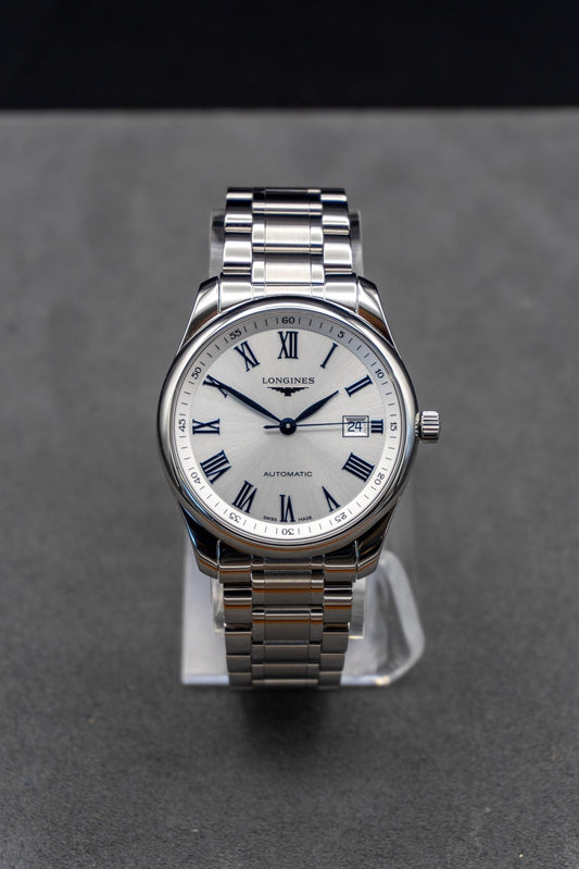 Longines Silver Stainless Steel Master Collection L2.793.4