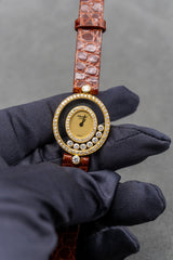 Chopard Happy Diamonds Gold Watch YG20/2492
