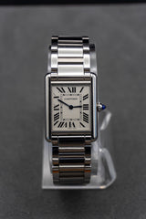 Cartier Tank Must Large Model, Quartz Movement, Steel 33.7mm X 25.5mm