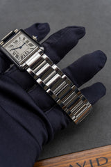 Cartier Tank Must Large Model, Quartz Movement, Steel 33.7mm X 25.5mm