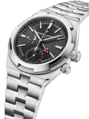 Overseas dual time 7920V/210A-B546 41 mm Steel