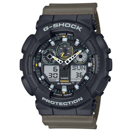 G-Shock GA-100 SERIES GA100TU-1A3