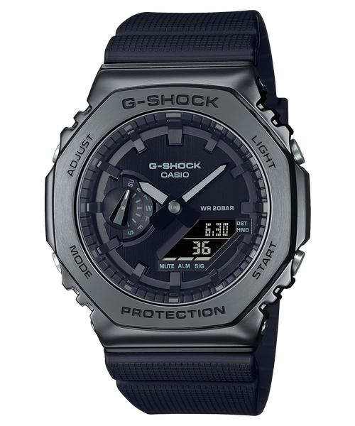 G-Shock GM2100BB-1A Ana-Digi High Strength Casioak Black