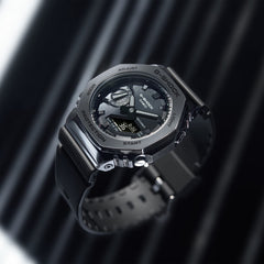 G-Shock GM2100BB-1A Ana-Digi High Strength Casioak Black