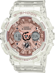 G-Shock GMAS120SR-7A Rose Gold Transparent