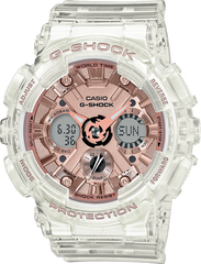 G-Shock GMAS120SR-7A Rose Gold Transparent