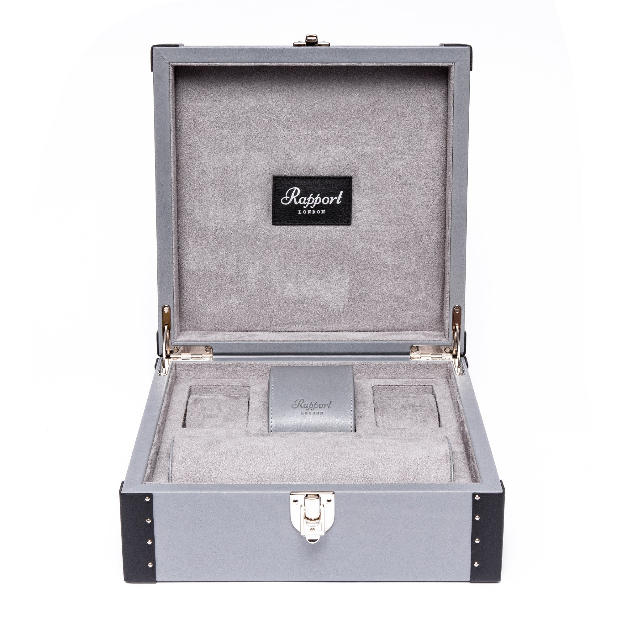 Kensington Six Watch Box - Grey L336