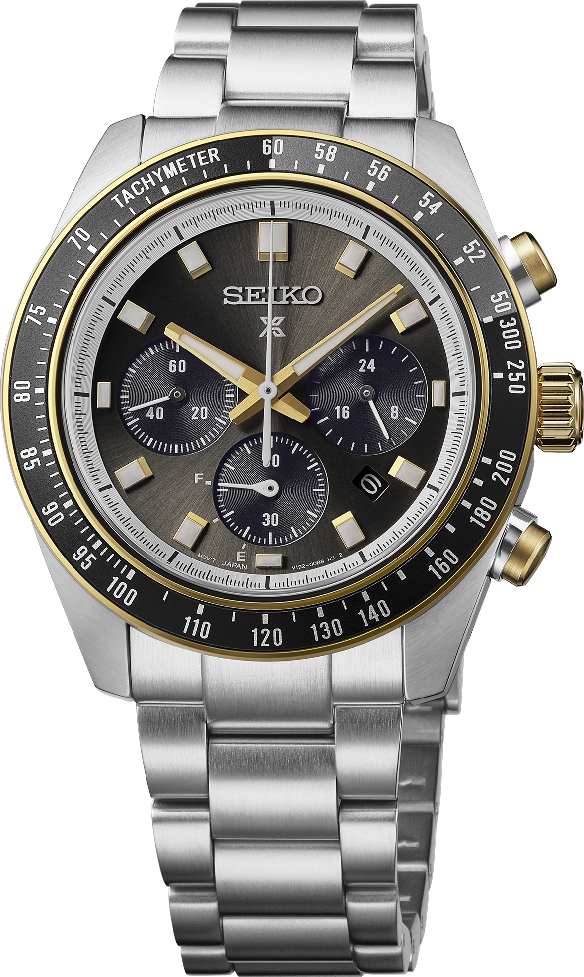 Seiko Speedtimer Solar Chronograph Watch HBJ002