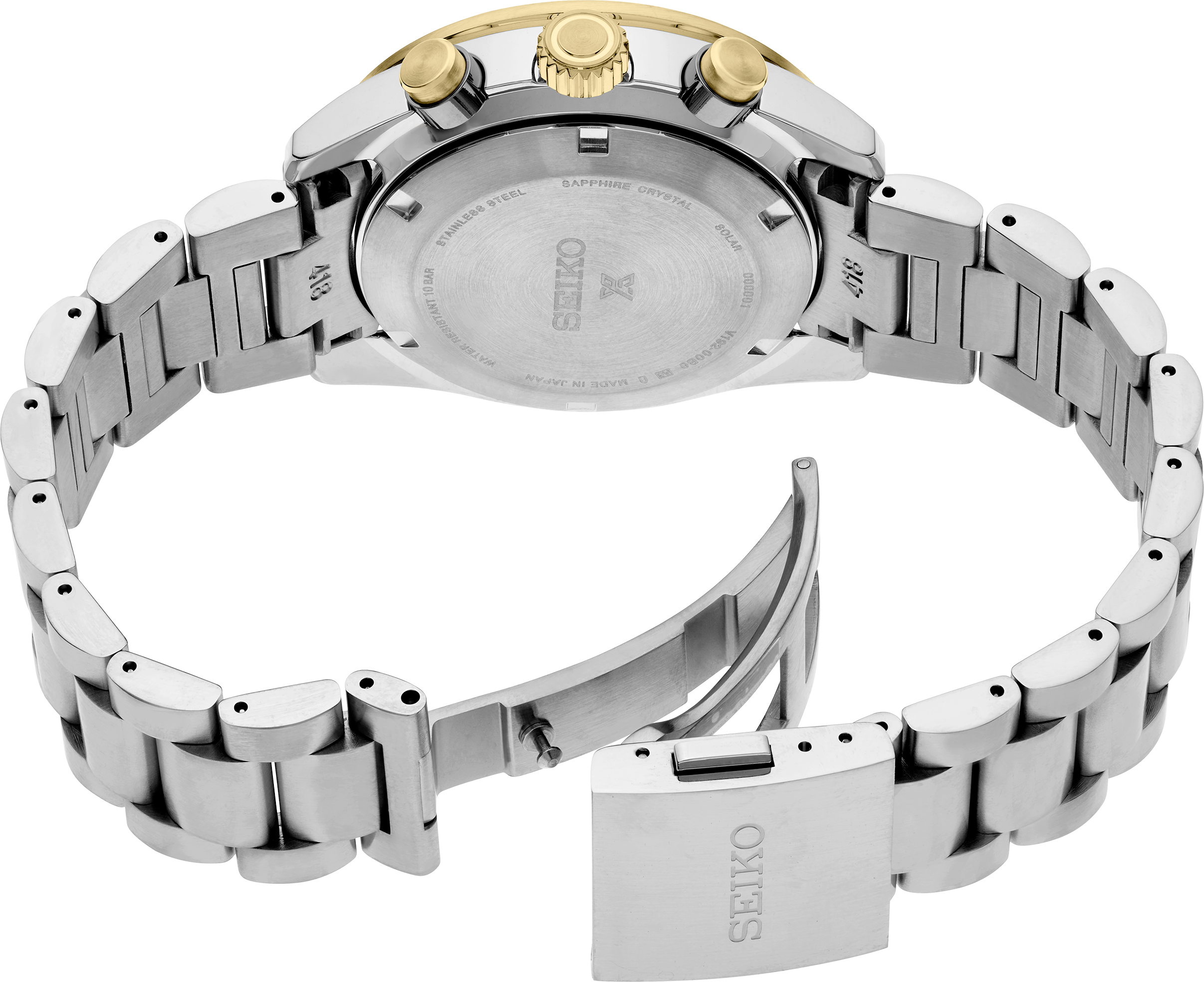 Seiko Speedtimer Solar Chronograph Watch HBJ002
