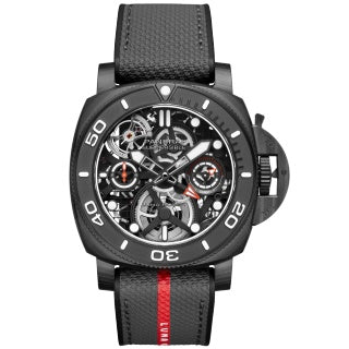 Submersible Tourbillon GMT Luna Rossa Experience Edition PAM01405