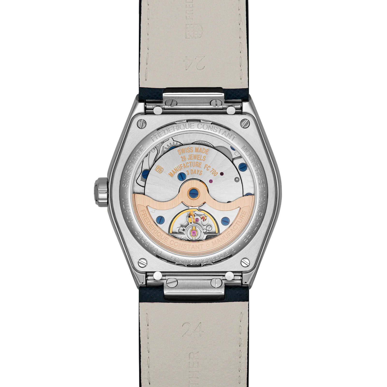 Frederique Constant Manufacture Highlife Moonphase Date FC-716BL3NH6