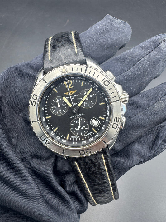 Breitling Aeromarine Chrono Shark Yachting Mens Watch A53605