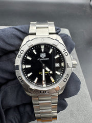 TAG HEUER Aquaracer 41mm Black Dial WBD1110