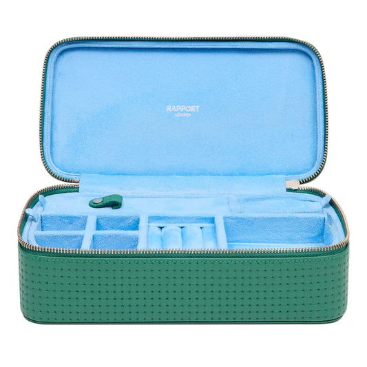 Charlotte Jewellery Case - Green J100