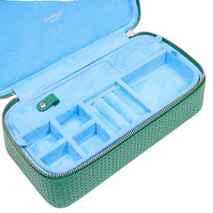 Charlotte Jewellery Case - Green J100