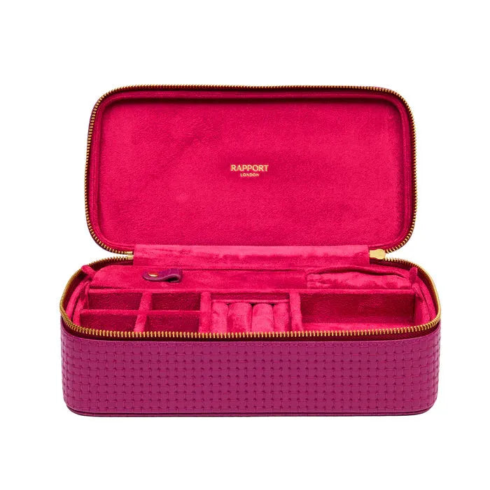 Charlotte Jewellery Case - Pink J101