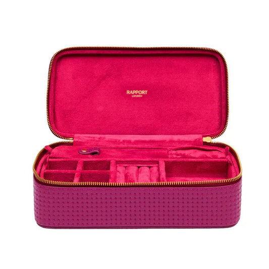 Charlotte Jewellery Case - Pink J101