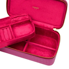 Charlotte Jewellery Case - Pink J101