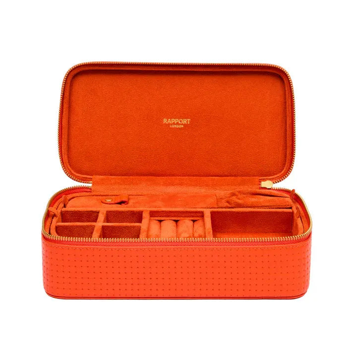 Charlotte Jewellery Case - Orange J102