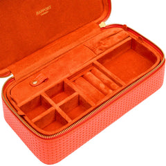 Charlotte Jewellery Case - Orange J102