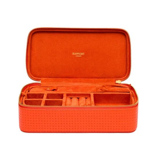 Charlotte Jewellery Case - Orange J102