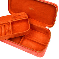 Charlotte Jewellery Case - Orange J102