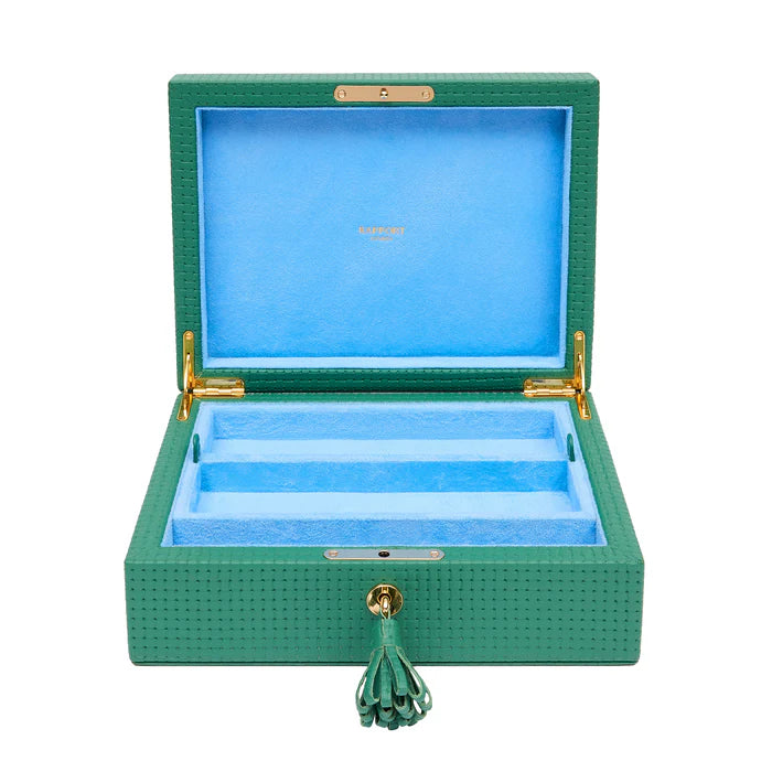 Charlotte Jewellery Box - Green J195