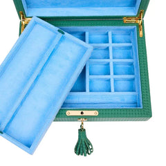 Charlotte Jewellery Box - Green J195