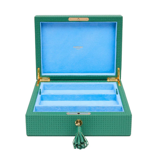 Charlotte Jewellery Box - Green J195
