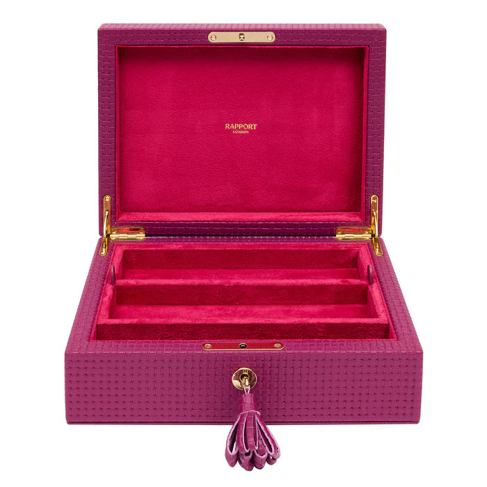 Charlotte Jewellery Box - Pink J196