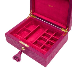Charlotte Jewellery Box - Pink J196