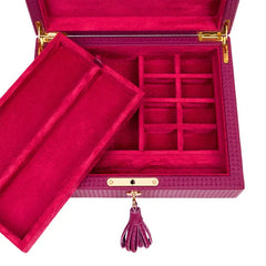 Charlotte Jewellery Box - Pink J196