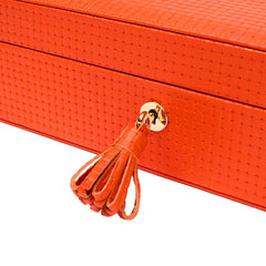 Charlotte Jewellery Box - Orange J197