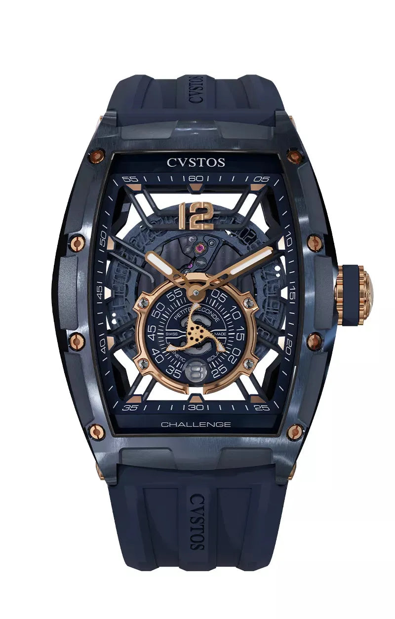 Cvstos CHALLENGE JETLINER PS BLUE STEEL/5N COMP/BLUE DIAL A00103.3603001