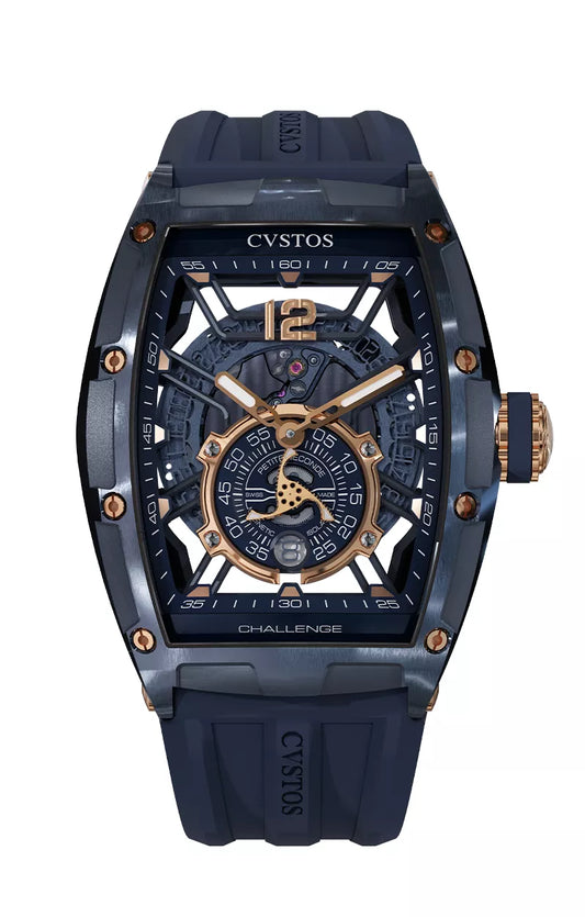 Cvstos CHALLENGE JETLINER PS BLUE STEEL/5N COMP/BLUE DIAL A00103.3603001