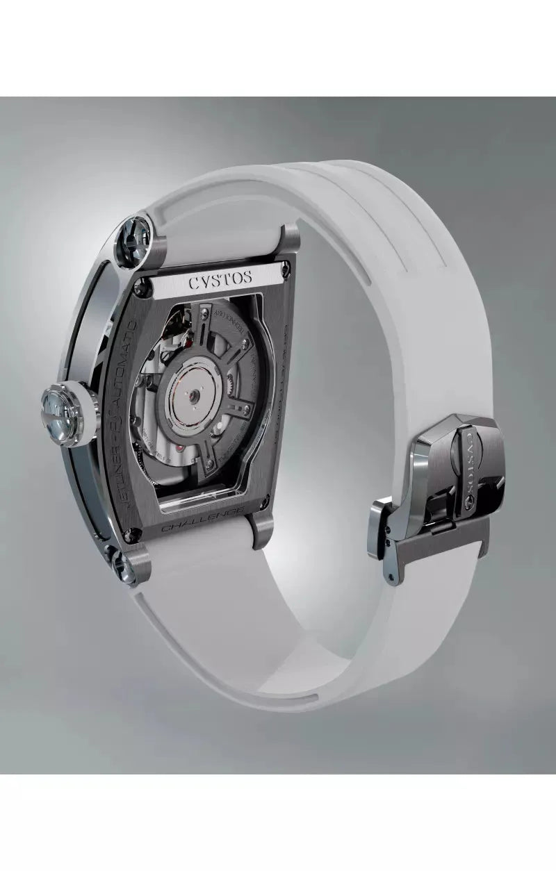 Cvstos Jetliner PS Thirty6 Steel 2 Row/White Dial Diamonds A00103.3600003