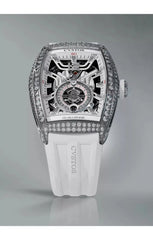 Cvstos Jetliner PS Thirty6 Steel 2 Row/White Dial Diamonds A00103.3600003
