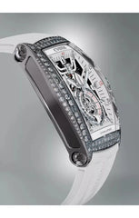 Cvstos Jetliner PS Thirty6 Steel 2 Row/White Dial Diamonds A00103.3600003