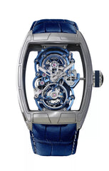 Cvstos CHALLENGE TOURBILLON 8 TITANIUM/BLUE MVT E00105.3913001