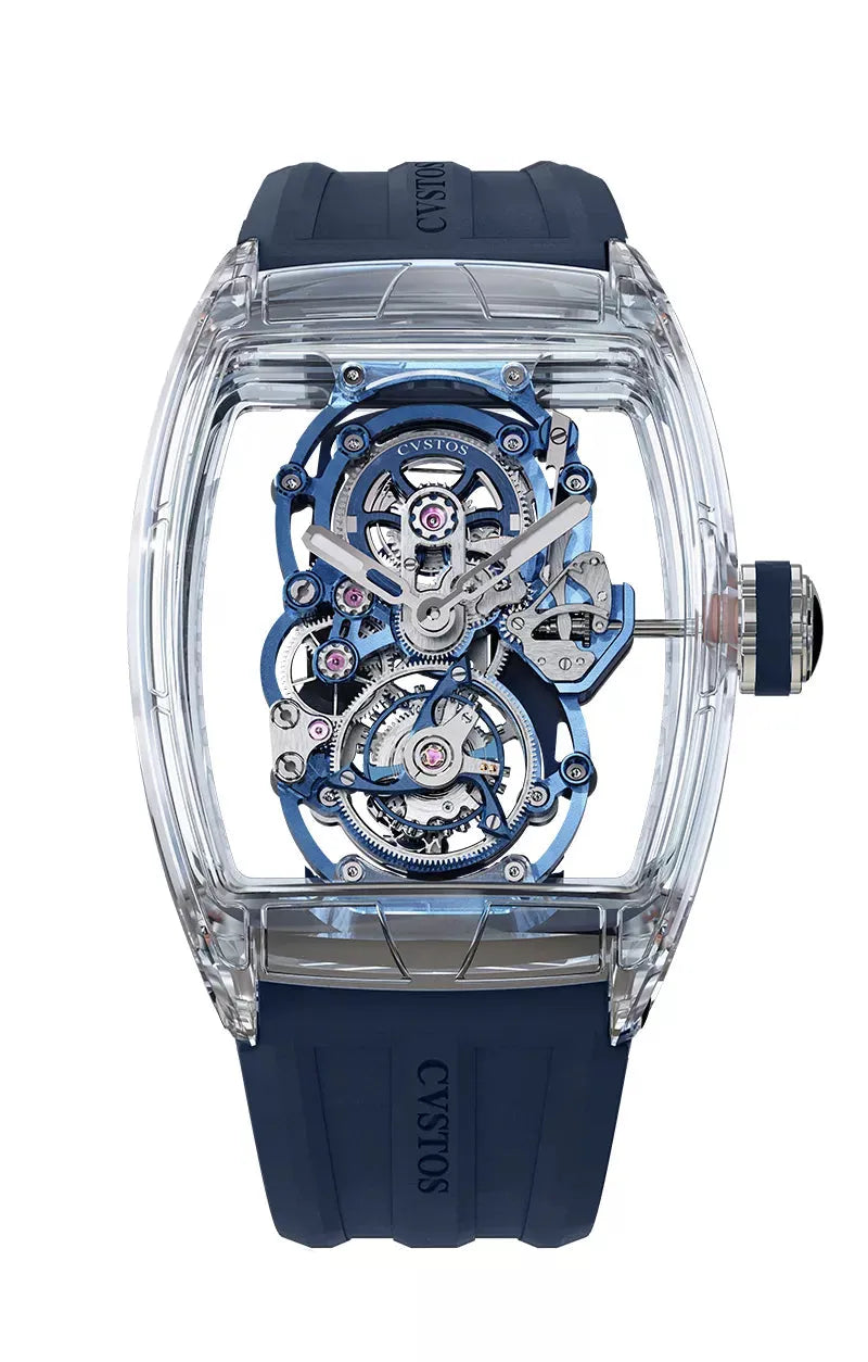 Cvstos CHALLENGE TOURBILLON 8 SAPPHIRE/BLUE MVT E00105.3983001