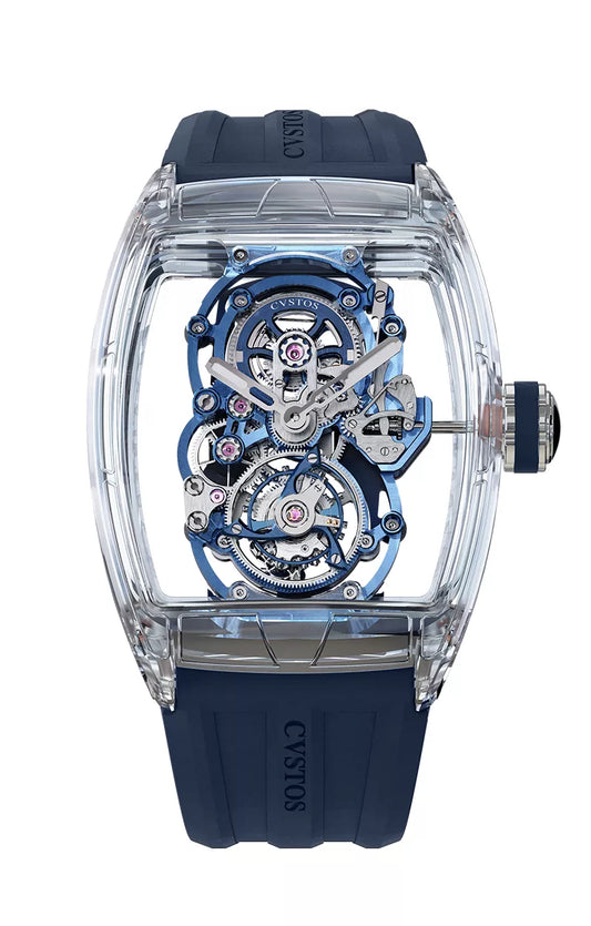 Cvstos CHALLENGE TOURBILLON 8 SAPPHIRE/BLUE MVT E00105.3983001
